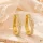 Creolen „Nova“ Gold – geschwungene Pavé-Creolen mit Moissanit