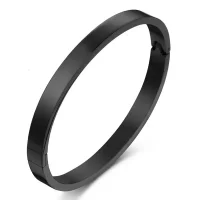Armreif „Pure“ – Minimalistischer Edelstahl-Bangle
