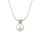Perlenkette „Luna Pearl“ – Zirkonia-Solitär
