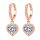 Ohrstecker „Coeur Classic“ (Herz 1,0 ct x2)