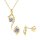 Schmuckset „Swing & Twist“ – Moissanit